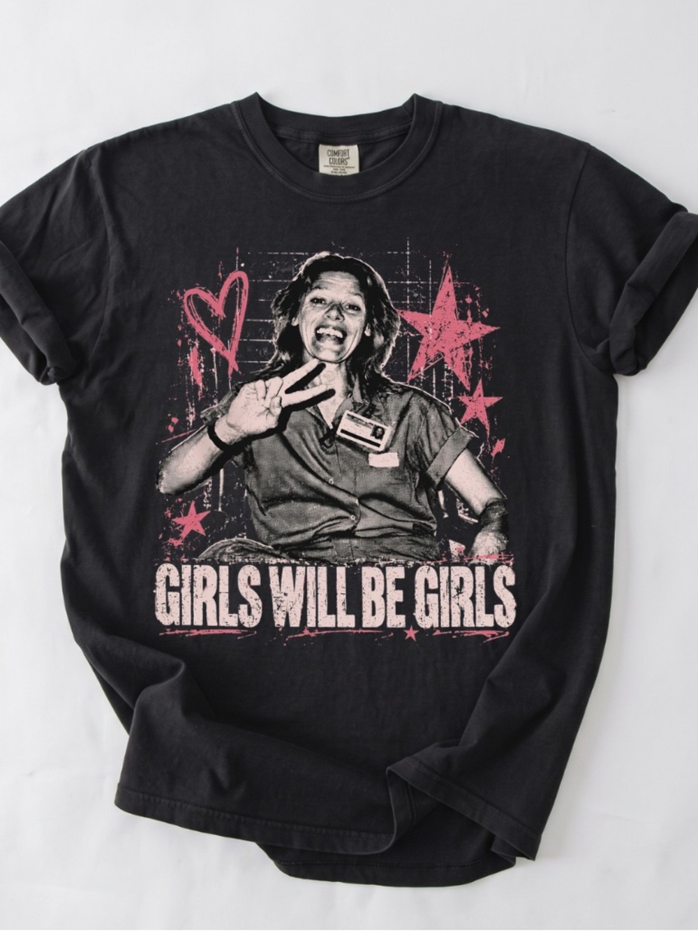 Girls Will Be Girls Aileen Wuornos Comfort Colors Graphic Tee, Feminist Shirt